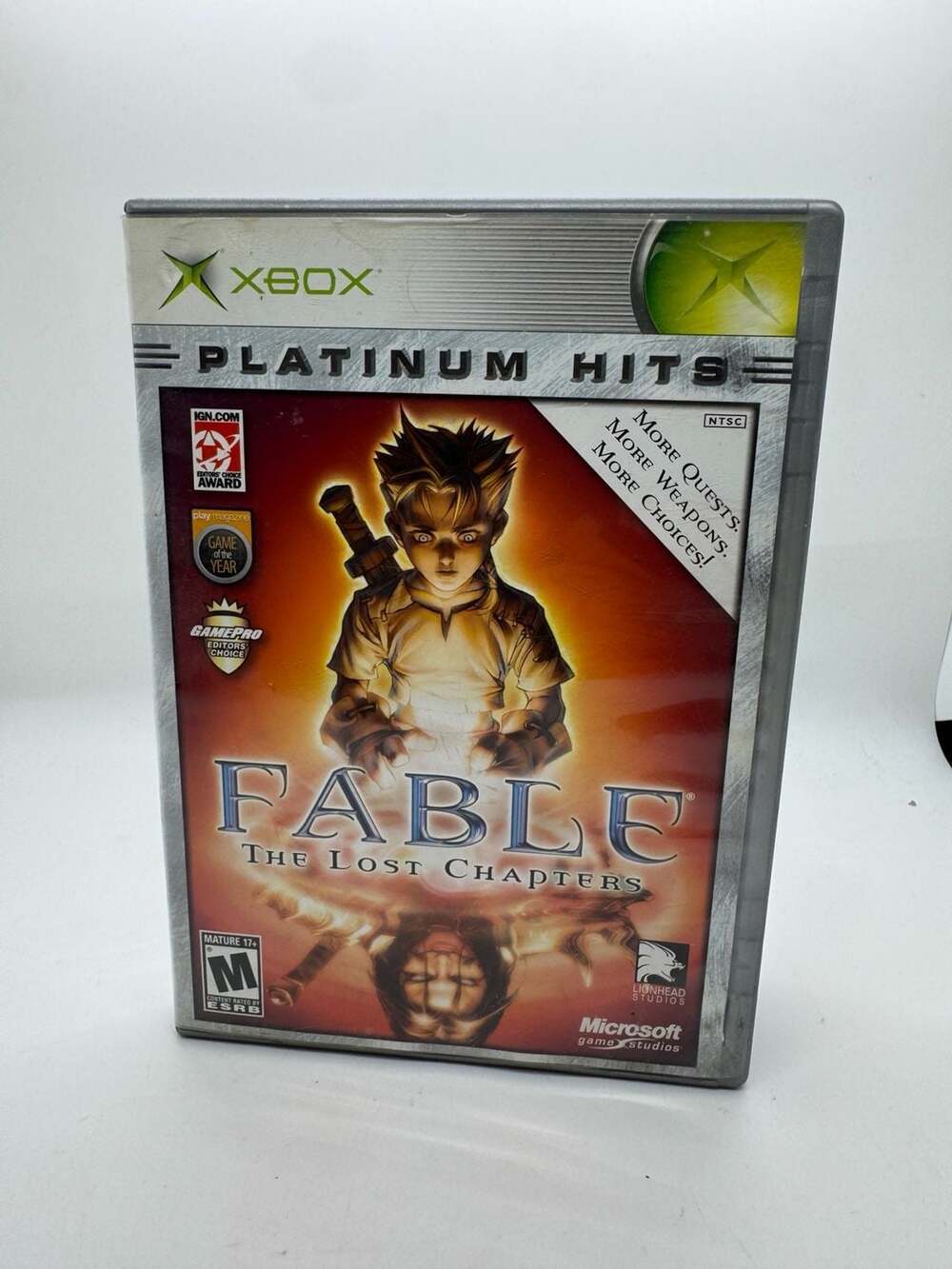Microsoft Fable: The Lost Chapters Platinum Hits Xbox
